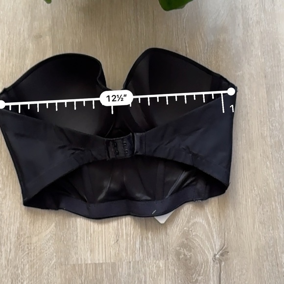 B.Tempted Black Cropped Bustier size 36B - Picture 5 of 5